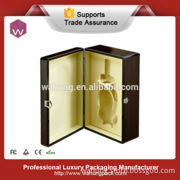 handmade top luxury wooden wine gift box